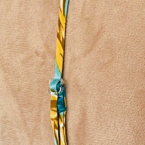 Victoria's Secret Vintage 100% Silk Babydoll Slip Dress Gold Label Tropical Med - Picture 6 of 11